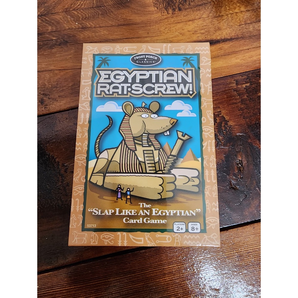 Front Porch Classics Egyptian Rat Screw Card Game